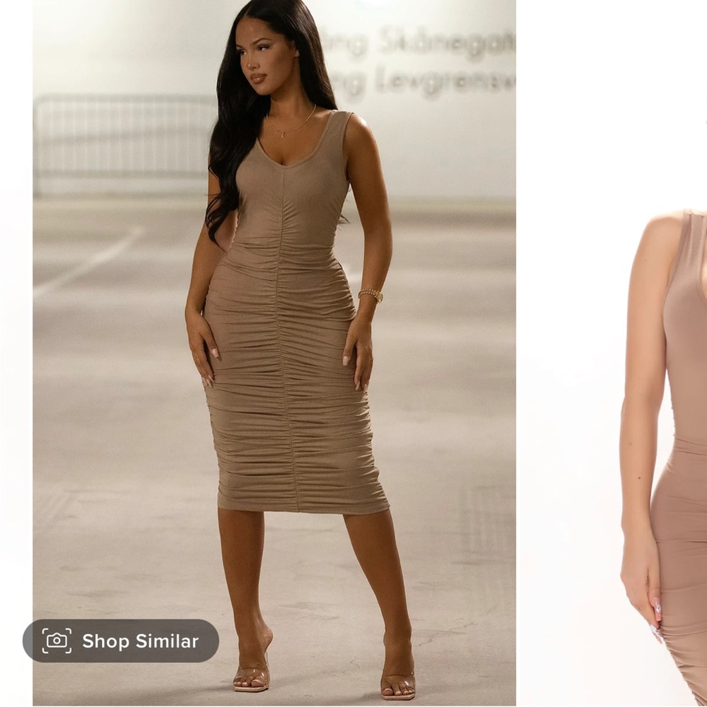 Brand new never worn brown dress